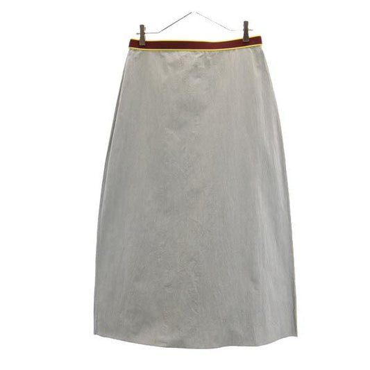 MARNI Gray Maxi Skirt Size 42