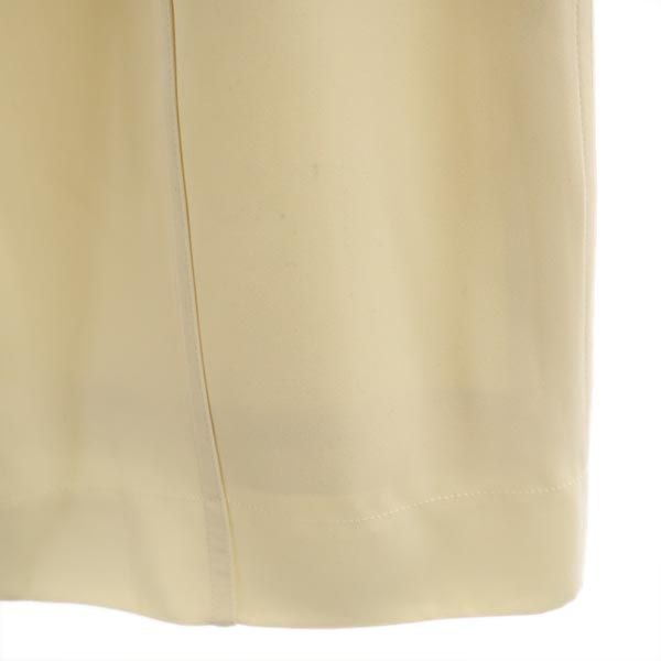 CHANEL Mini Trapeze Skirt Ivory Size 36