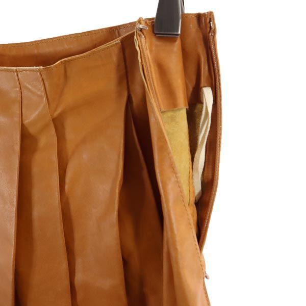 MARNI Brown Side Zip Maxi Skirt Size 40