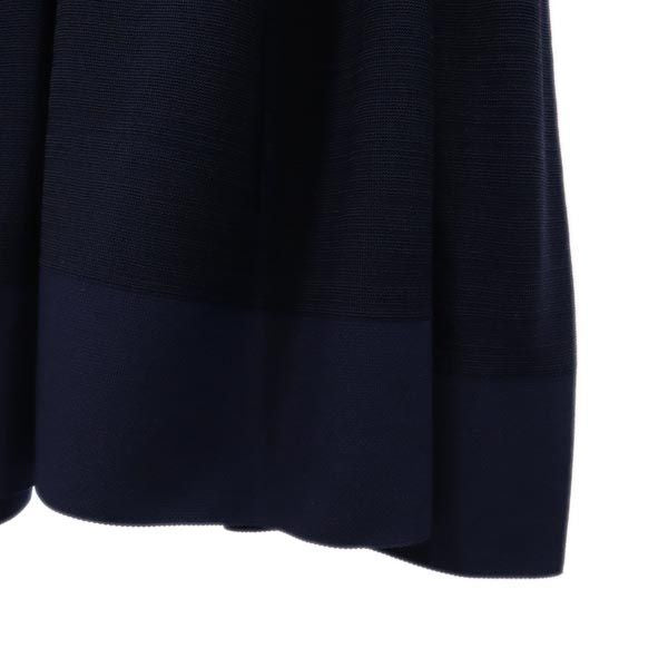 CFCL Knit Long Elastic Waist Skirt Navy Size 1