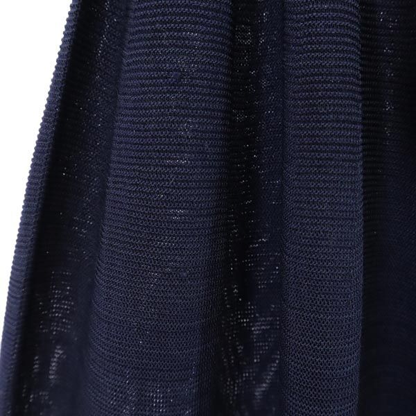 CFCL Knit Long Elastic Waist Skirt Navy Size 1