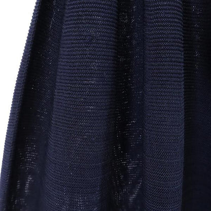 CFCL Knit Long Elastic Waist Skirt Navy Size 1