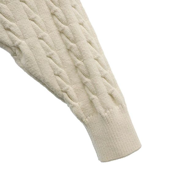 Alexander Wang White Cropped Knit Cardigan