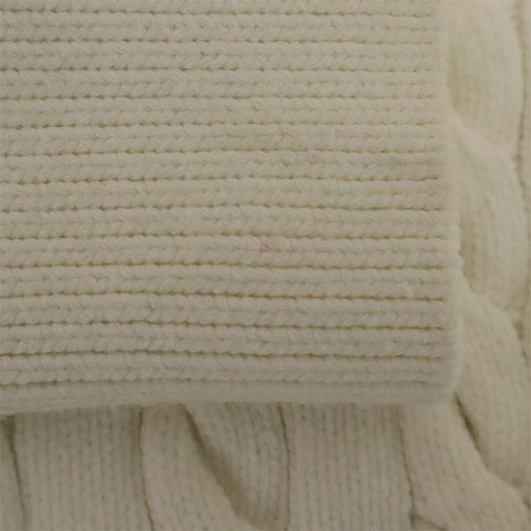 Alexander Wang White Cropped Knit Cardigan