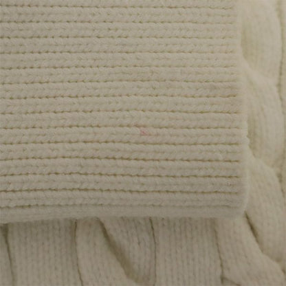 Alexander Wang White Cropped Knit Cardigan