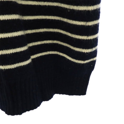 J.W.Anderson. Striped Long Sleeve Sweater Navy/White Size S