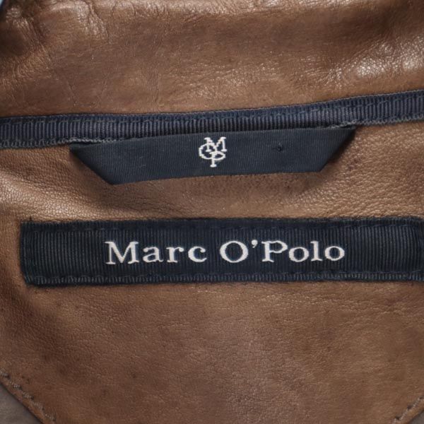 Marc O'polo Brown Leather Jacket Size 36