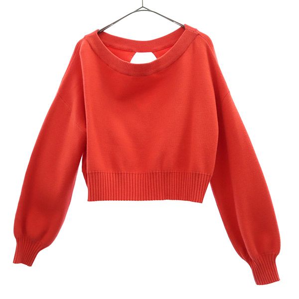 Diagram Long Sleeve Sweater Red Size 36