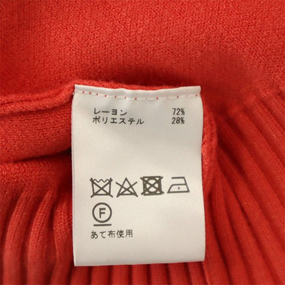 Diagram Long Sleeve Sweater Red Size 36
