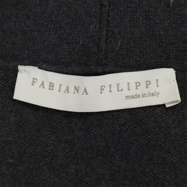 FABIANA FILIPPI Italian Long Sleeve Cardigan Grey Size XS