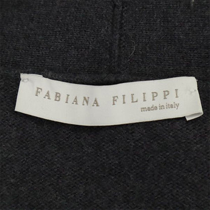 FABIANA FILIPPI Italian Long Sleeve Cardigan Grey Size XS