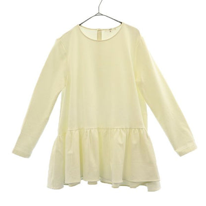 yori Long Sleeve Tiered Gathered Blouse White Size 38