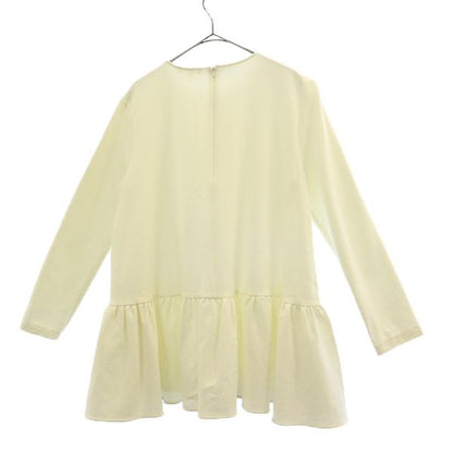yori Long Sleeve Tiered Gathered Blouse White Size 38