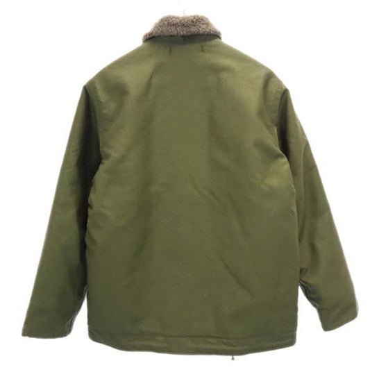 NAVY DEPARTMENT Khaki Military Jacket Boa Lining Size S