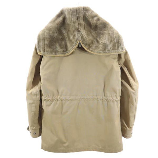 MIGHTY MAC 80s Vintage USA Mountain Hoodie Beige