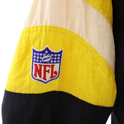 STARTER 90s NFL Steelers Padded Nylon Jacket Black Size S