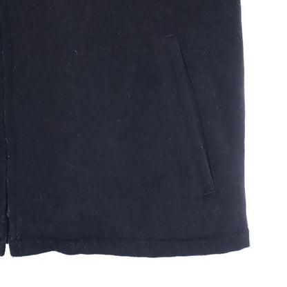 LFYT Black Back Logo Embroidered Wool Jacket Size L