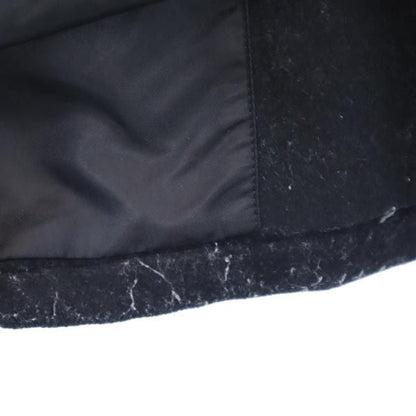 LFYT Black Back Logo Embroidered Wool Jacket Size L