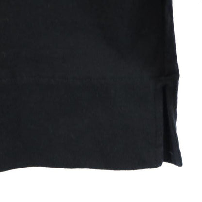 Yohji Yamamoto Collared 3/4 Sleeve Cardigan Black Size 2