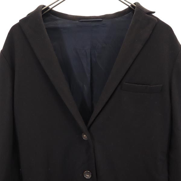 JIL SANDER Wool Blend Blazer Black Size 36