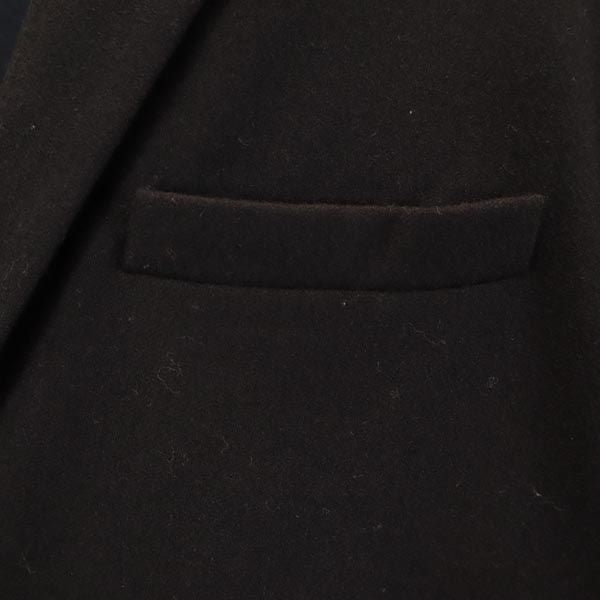 JIL SANDER Wool Blend Blazer Black Size 36