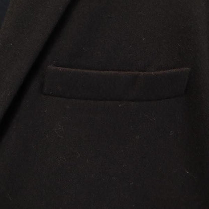 JIL SANDER Wool Blend Blazer Black Size 36