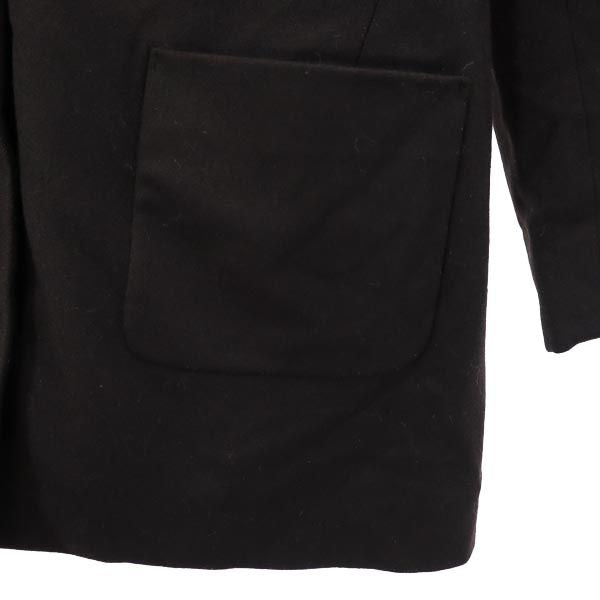 JIL SANDER Wool Blend Blazer Black Size 36