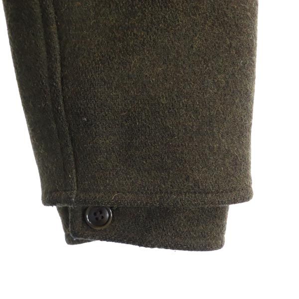 N.HOOLYWOOD Japan Wool Hooded Jacket Green Size 36
