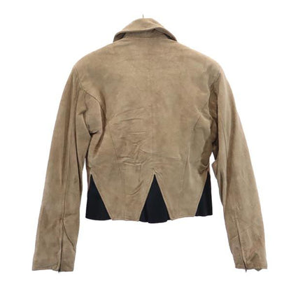 KENZO Pig Leather Padded Jacket Beige Size F