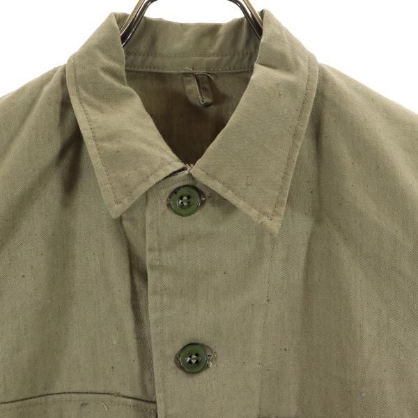 Japanese Army 40s WW2 Military Jacket Khaki