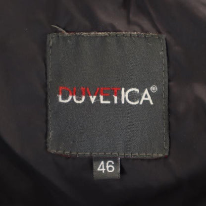 DUVETICA Long Sleeve Down Jacket Black Size 46