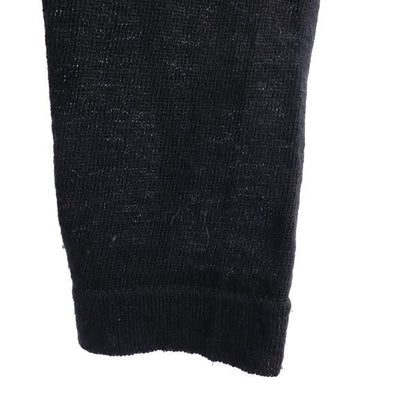 MIUMIU Italian Long Sleeve Cashmere Blend Cardigan Black Size 40