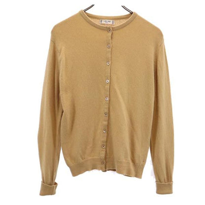 CELINE Made in Scotland 100% Cardigan Beige