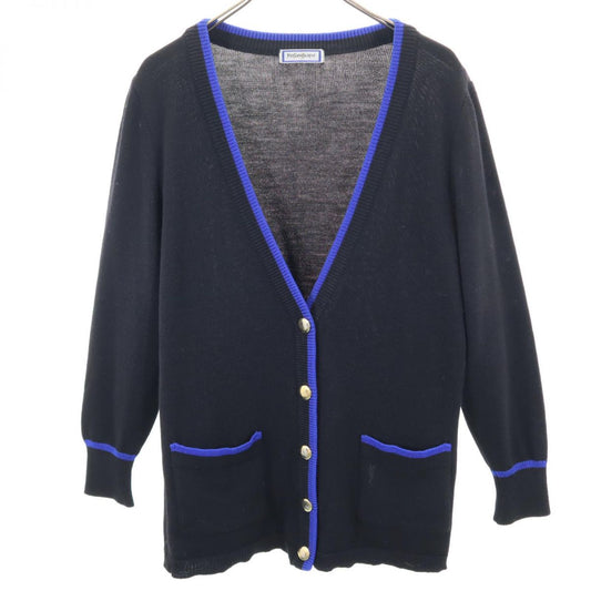 YVES SAINT LAURENT 90s Long Sleeve Cardigan Black