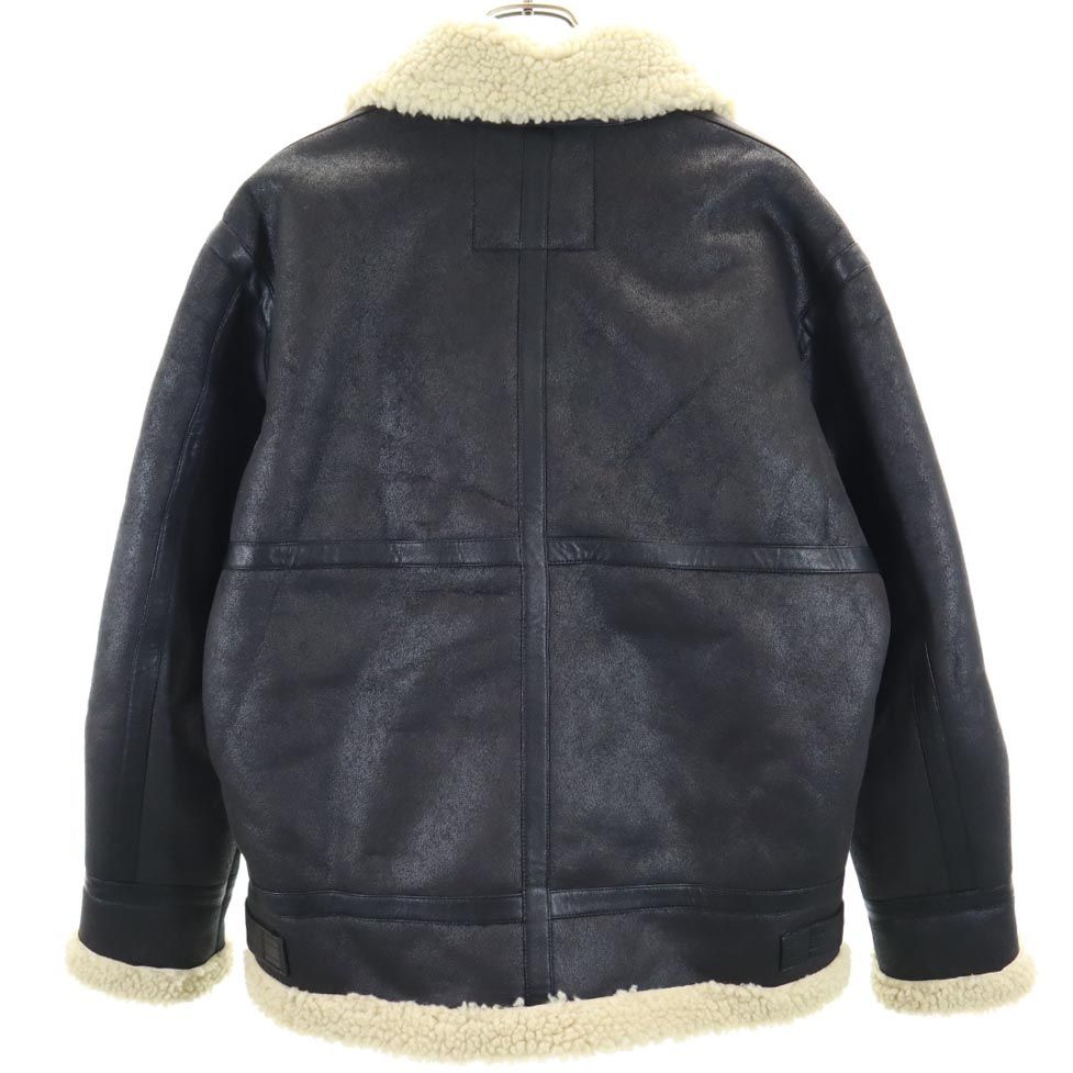 ALPHA INDUSTRIES INC Sherpa Lined Flight Jacket Black Size M