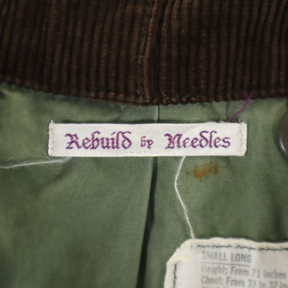 Needles Rebuild Military Coat Green Size S