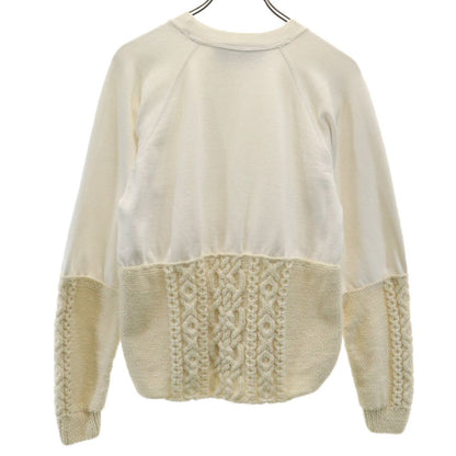 MICHAELA BUERGER Fleece Sweatshirt White