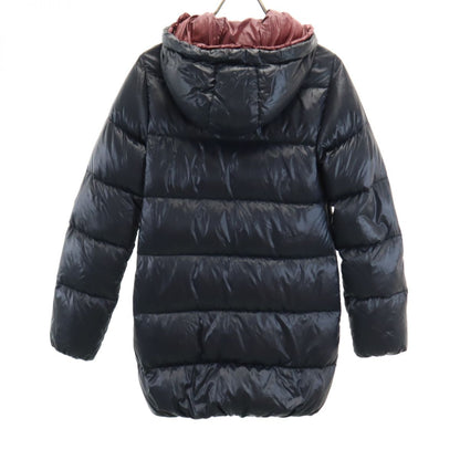 DUVETICA Long Sleeve Down Jacket Navy Size 38