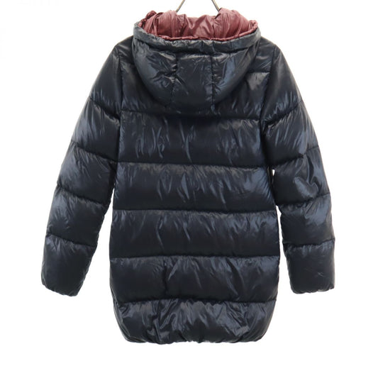 DUVETICA Long Sleeve Down Jacket Navy Size 38