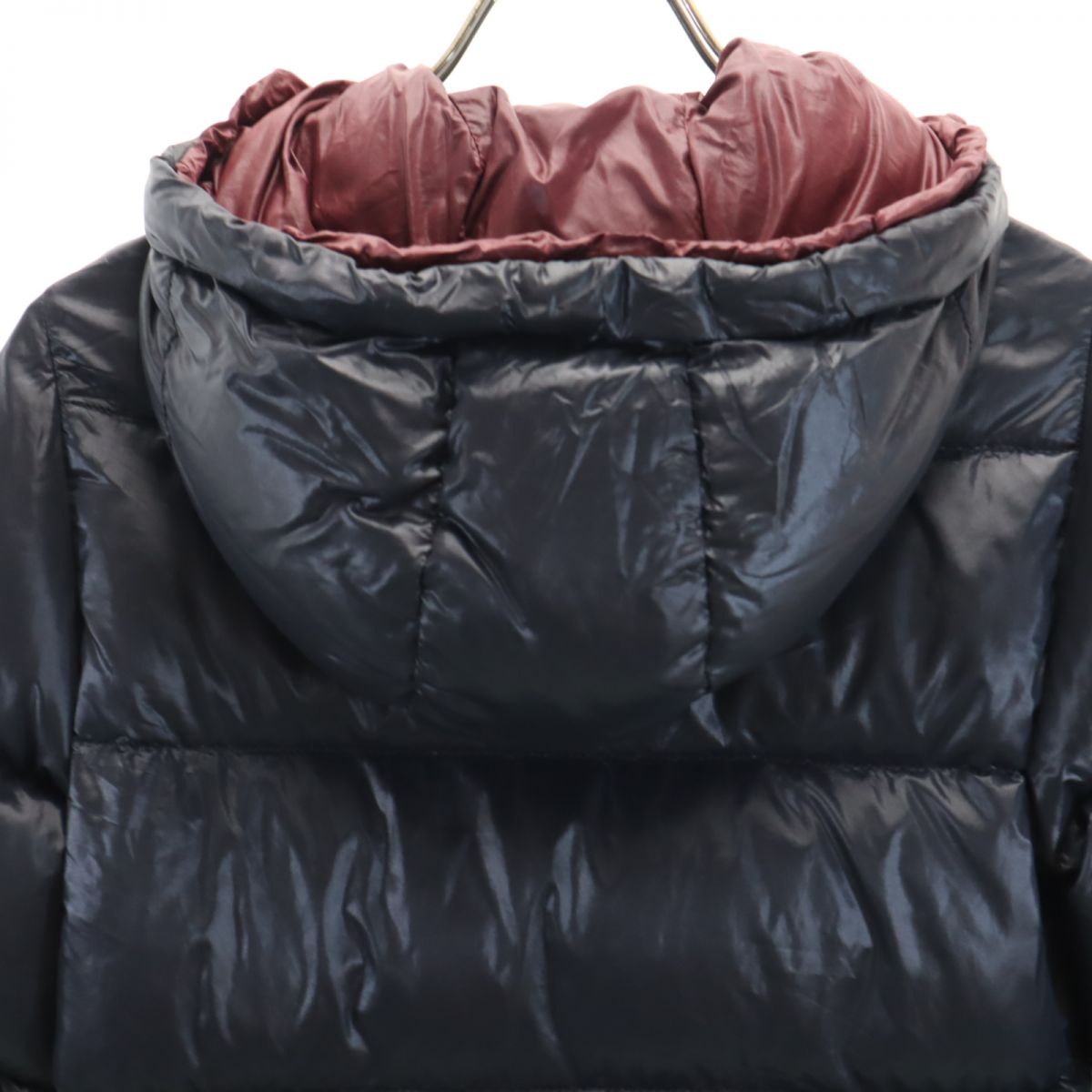 DUVETICA Long Sleeve Down Jacket Navy Size 38