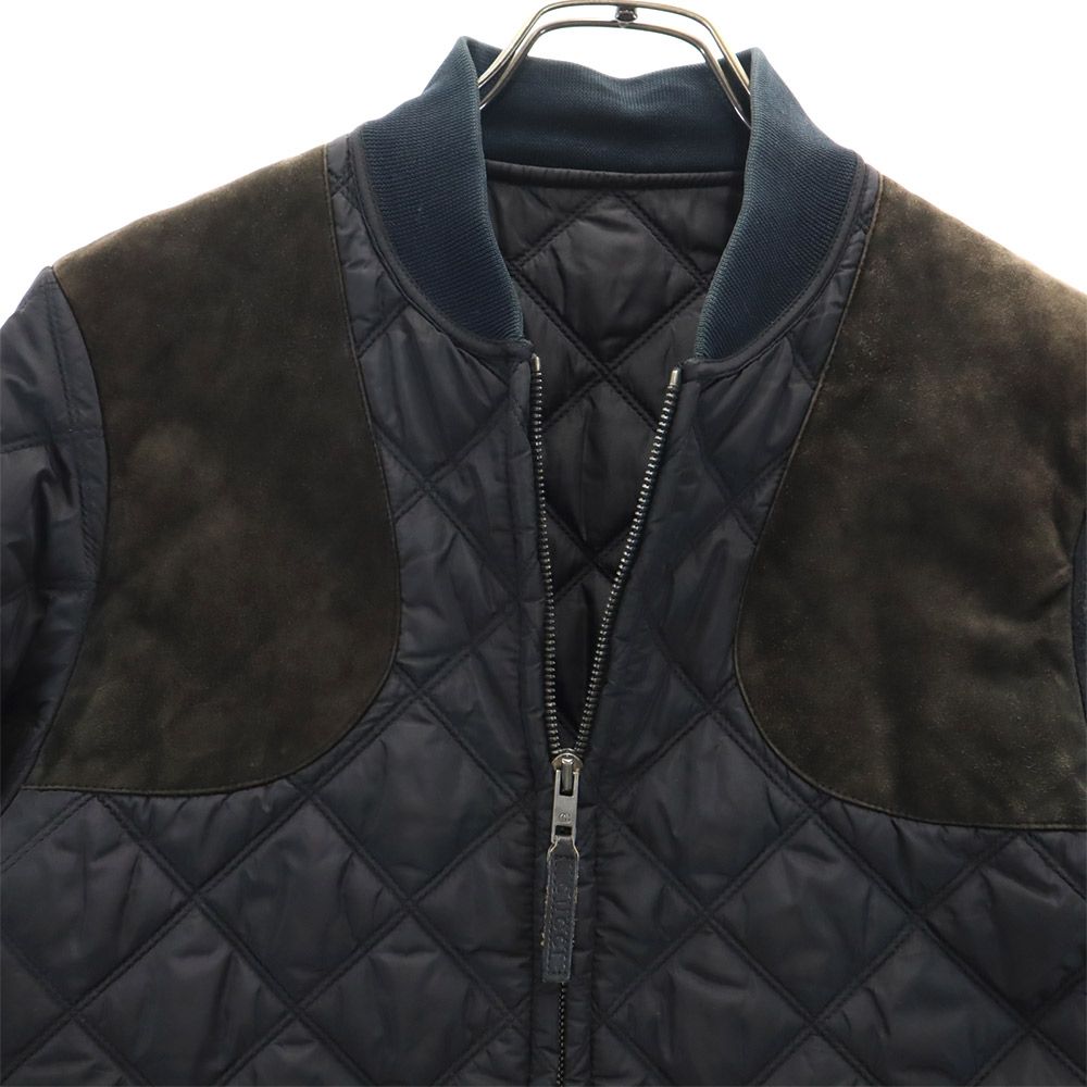 GUCCI Italian Quilted Jacket Black Size 44