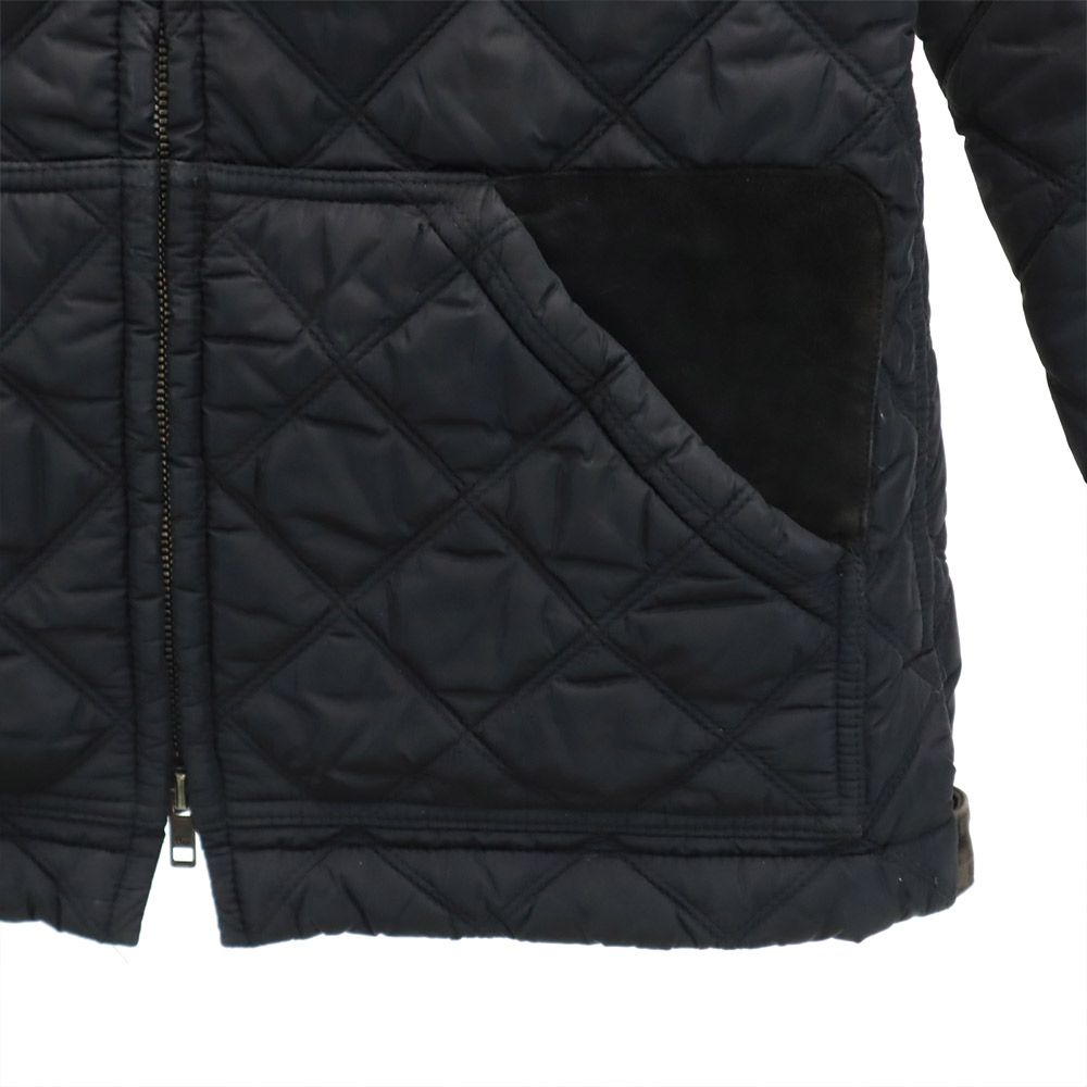 GUCCI Italian Quilted Jacket Black Size 44