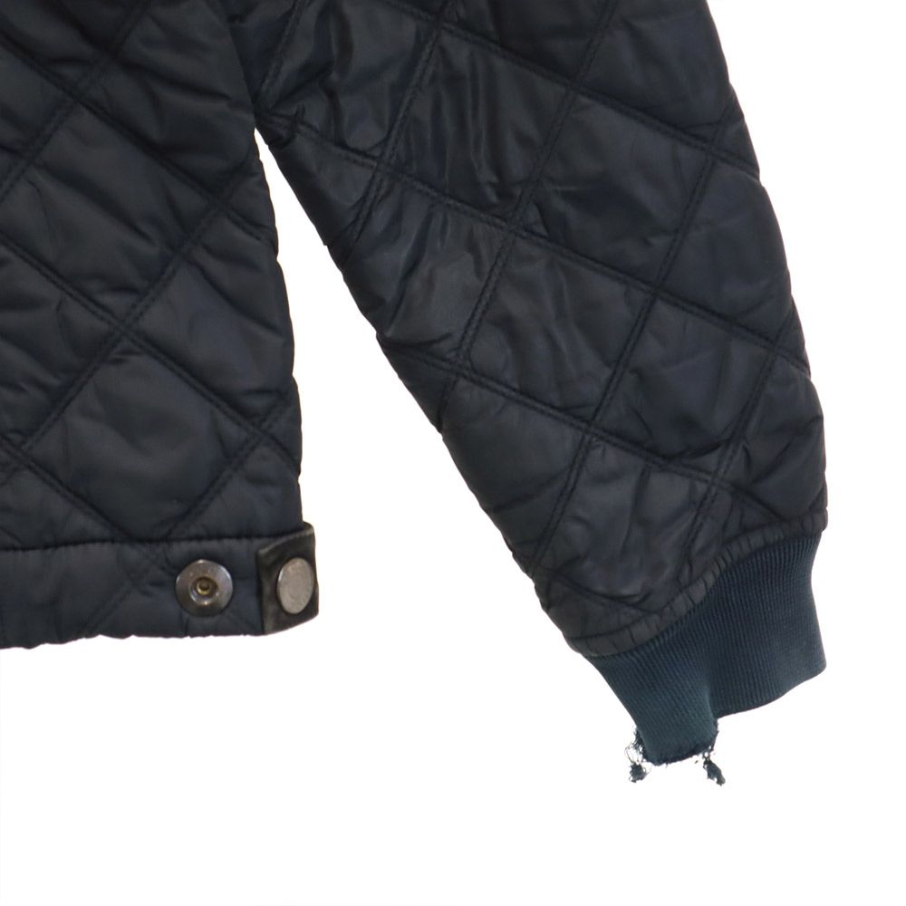 GUCCI Italian Quilted Jacket Black Size 44