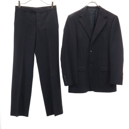 GUCCI Italian Wool Suit Black Size 44R