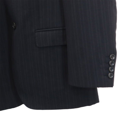 GUCCI Italian Wool Suit Black Size 44R