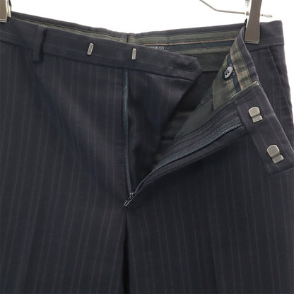 GUCCI Italian Wool Suit Black Size 44R