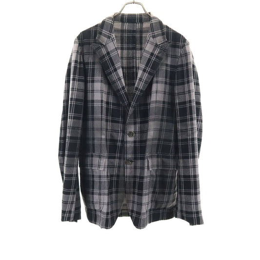 BOTTEGAVENETA Italian Check Wool Blazer Multi Size 50
