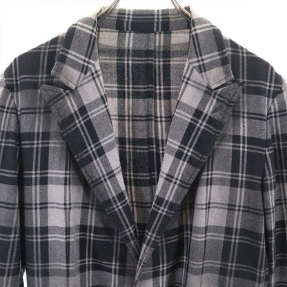 BOTTEGAVENETA Italian Check Wool Blazer Multi Size 50