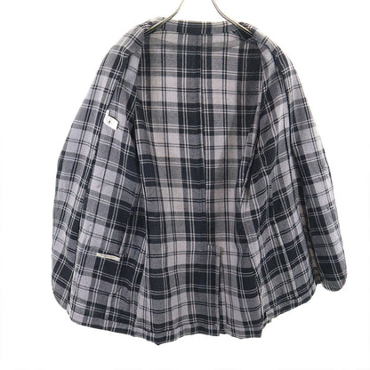BOTTEGAVENETA Italian Check Wool Blazer Multi Size 50