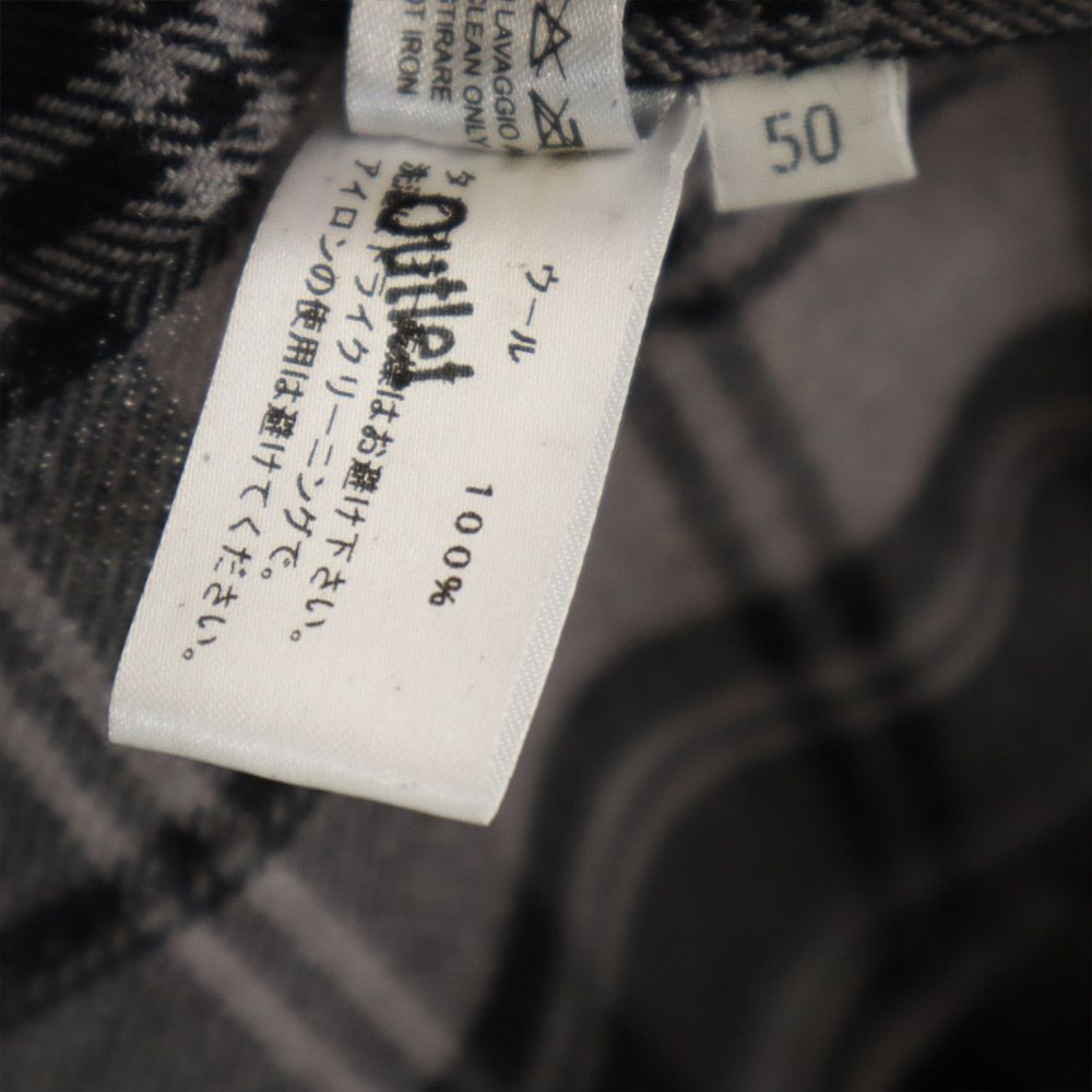 BOTTEGAVENETA Italian Check Wool Blazer Multi Size 50